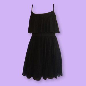Guess Little Black Dress w/ Layered Ruffles, 2